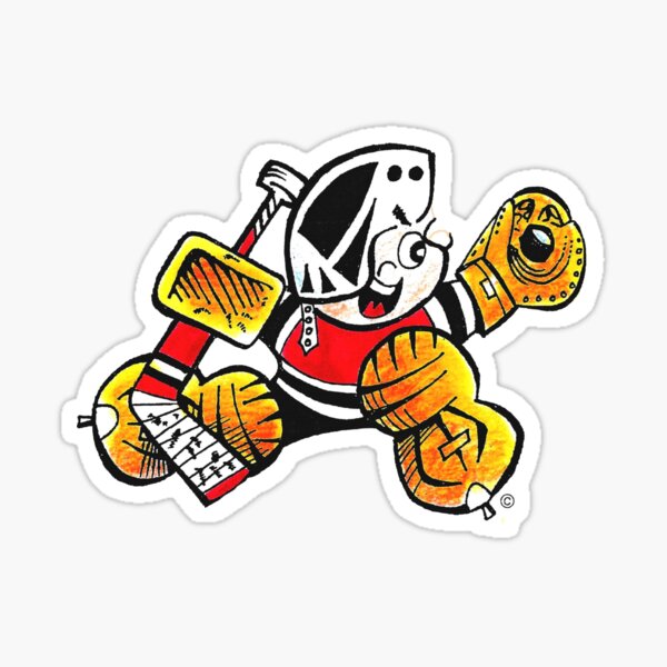 Small Saves the Hockey Goalie Glove Save Sticker