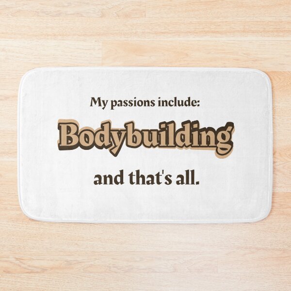Item preview, Bodybuilding is my passion designed and sold by cooldesignsalot.