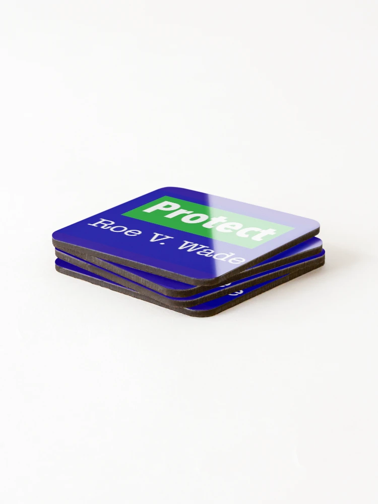 Thumbnail 4 of 5, Coasters (Set of 4), Protect Roe V Wade designed and sold by Rachel the Artist .