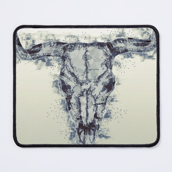 Item preview, Polygonal Buffalo Skull designed and sold by 4t4design.