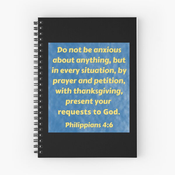 Item preview, Bible Verse Philippians 4:6 designed and sold by Prayingwarrior.