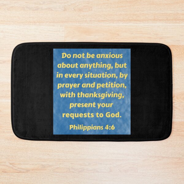Item preview, Bible Verse Philippians 4:6 designed and sold by Prayingwarrior.