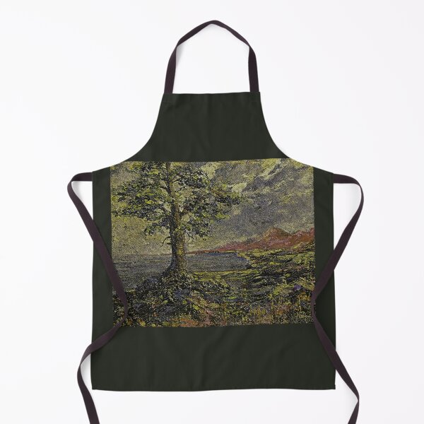 Item preview, Oil painting Landscape with mountains, Edited, #13 designed and sold by MariDaniArt.