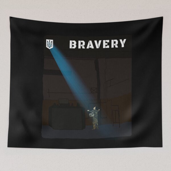 Item preview, Symbol Of Ukrainian Bravery - Ukrainian Resistance designed and sold by Aide.