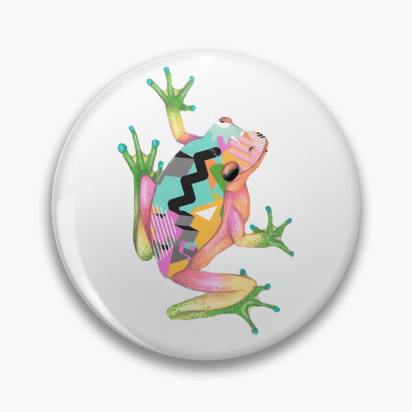 Item preview,  Psychedelic frog designed and sold by coloursbysarah.