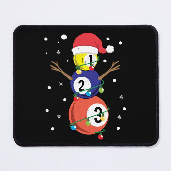 Item preview, Christmas Frosty Billiard Snowman Funny Gift Idea designed and sold by haselshirt.