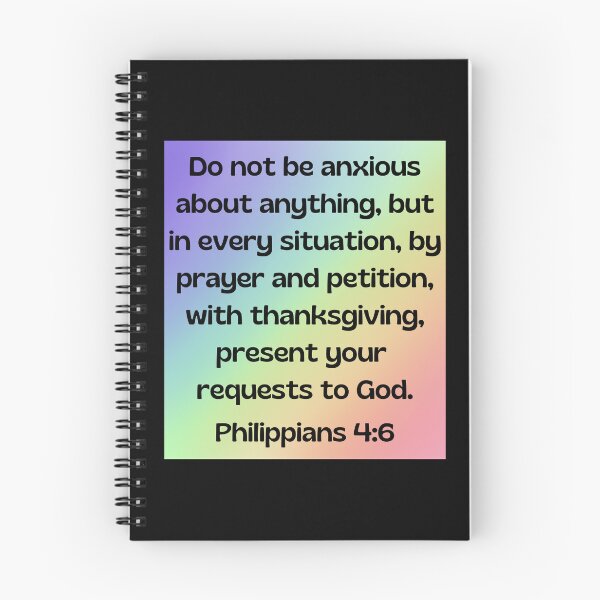 Item preview, Bible Verse Philippians 4:6 designed and sold by Prayingwarrior.