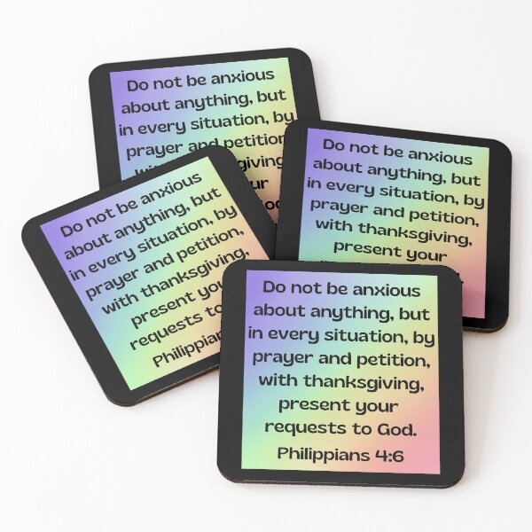 Item preview, Bible Verse Philippians 4:6 designed and sold by Prayingwarrior.