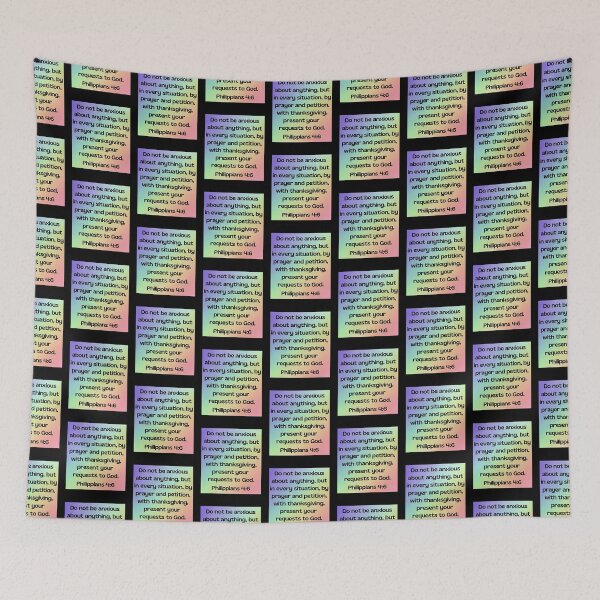 Item preview, Bible Verse Philippians 4:6 designed and sold by Prayingwarrior.