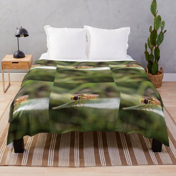 Item preview, Hoverfly on grass designed and sold by mthyselius.