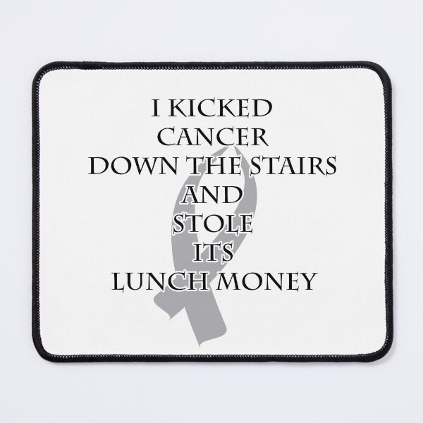 Item preview, Cancer Bully (Gray Ribbon) designed and sold by blakcirclegirl.