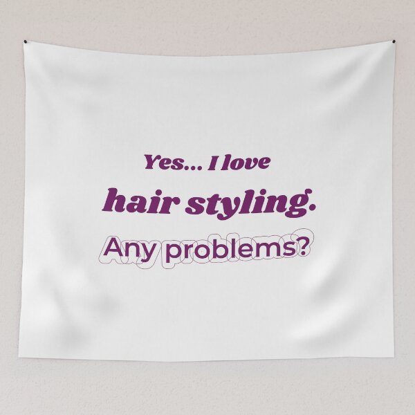 Item preview, I love Hair Styling designed and sold by cooldesignsalot.