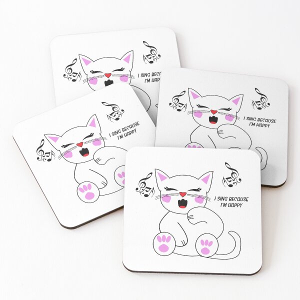 Item preview, Happy Singing Cat designed and sold by GODS4US.