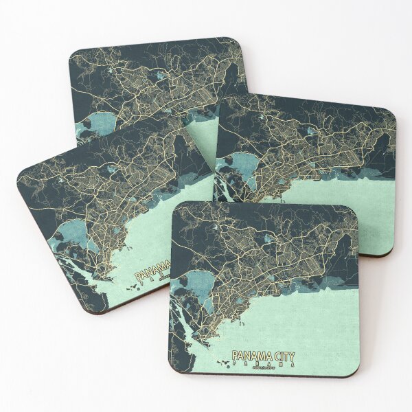 Item preview, Panama City Map - Summer designed and sold by deMAP.