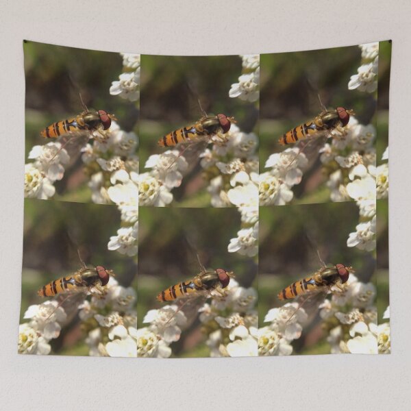 Item preview, Portrait of an Episyrphus balteatus designed and sold by mthyselius.