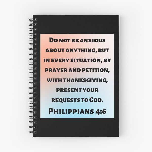 Item preview, Bible Verse Philippians 4:6 designed and sold by Prayingwarrior.