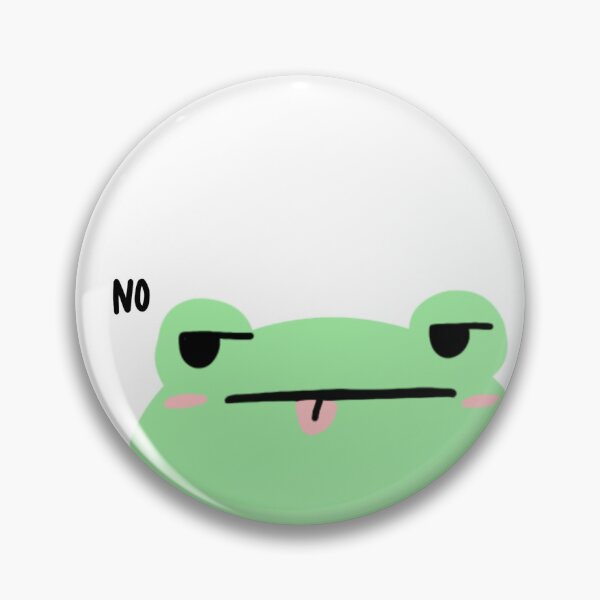 Item preview, Annoyed blob the frog  designed and sold by KatiesCutsies.