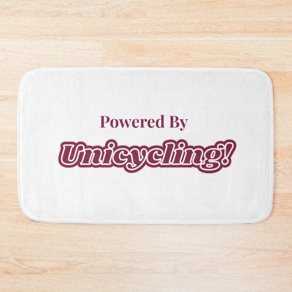 Item preview, Powered By Unicycling designed and sold by cooldesignsalot.