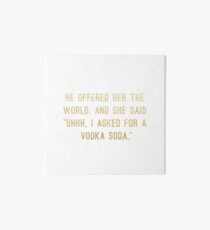 Lámina rígida Vodka Soda