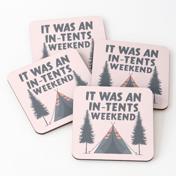 Item preview, It Was An In-Tents Weekend - Funny Camping designed and sold by ttttee.