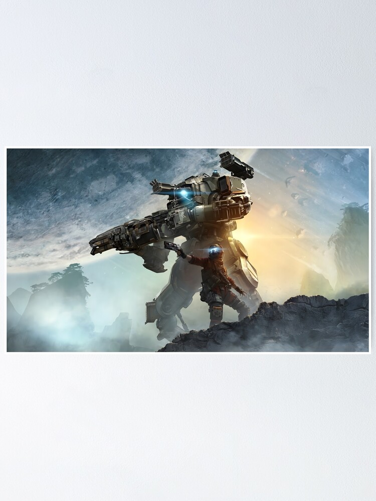 Titanfall 2 Northstar Fan Art Poster Titan Gamer Art 