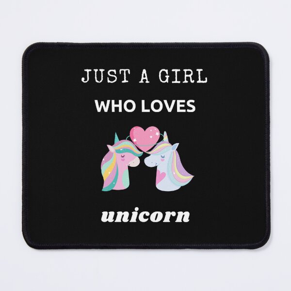 Item preview, Just A Girl Who Loves Unicorn Funny Unicorn lover designed and sold by Terisdesign.