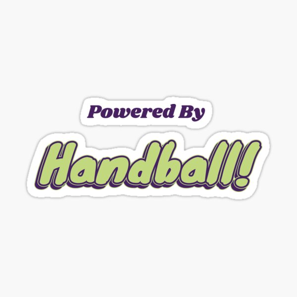 Item preview, Powered By Handball designed and sold by cooldesignsalot.