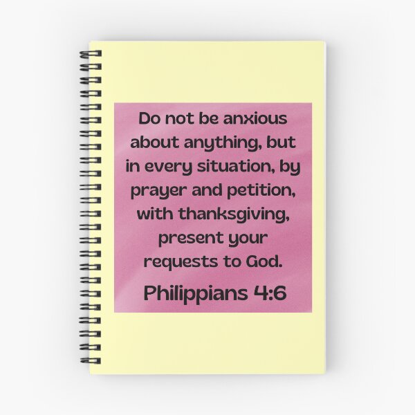 Item preview, Bible Verse Philippians 4:6 designed and sold by Prayingwarrior.