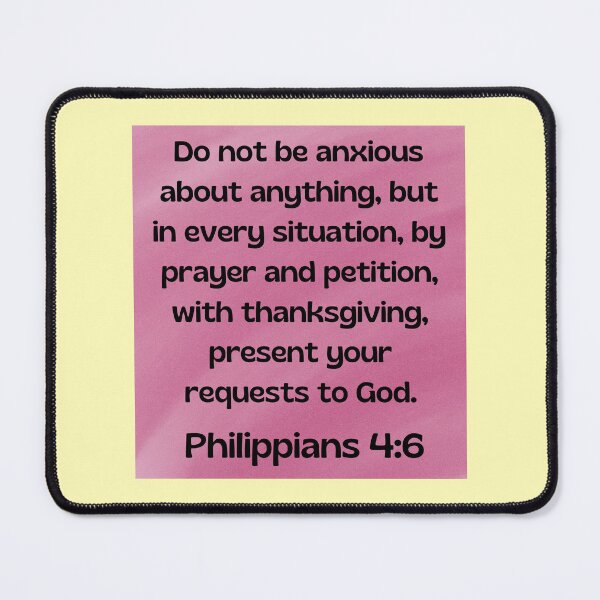 Item preview, Bible Verse Philippians 4:6 designed and sold by Prayingwarrior.