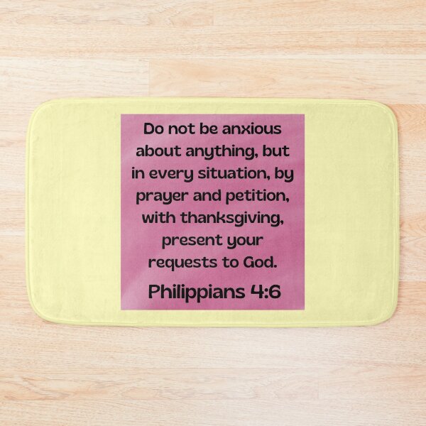 Item preview, Bible Verse Philippians 4:6 designed and sold by Prayingwarrior.
