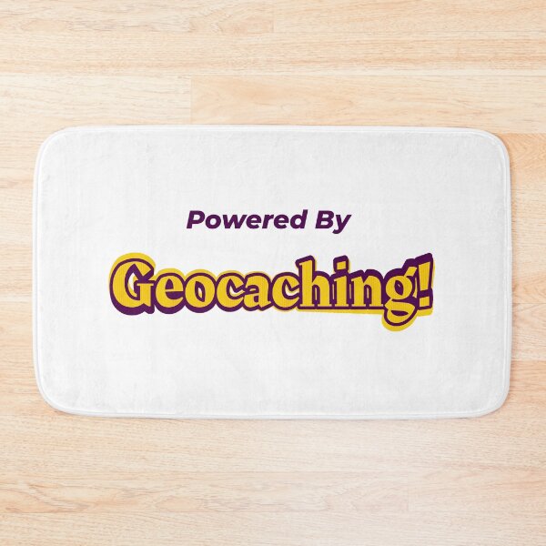Item preview, Powered By Geocaching designed and sold by cooldesignsalot.