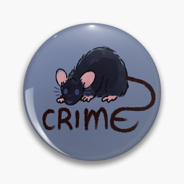Item preview, Blue-Black Dark Tail Crime Rat designed and sold by Maplebreeze.