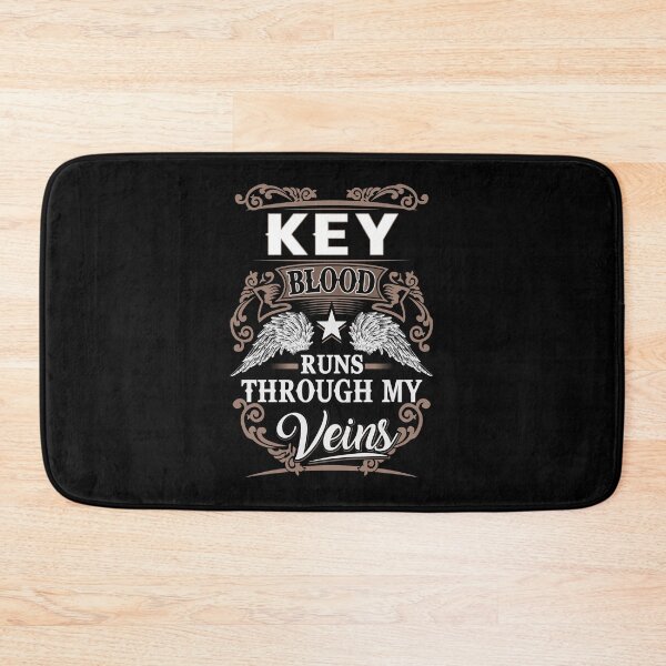 Item preview, Key Name T Shirt - Key Blood Runs Through My Veins Gift Item Tee designed and sold by anthonyodo.