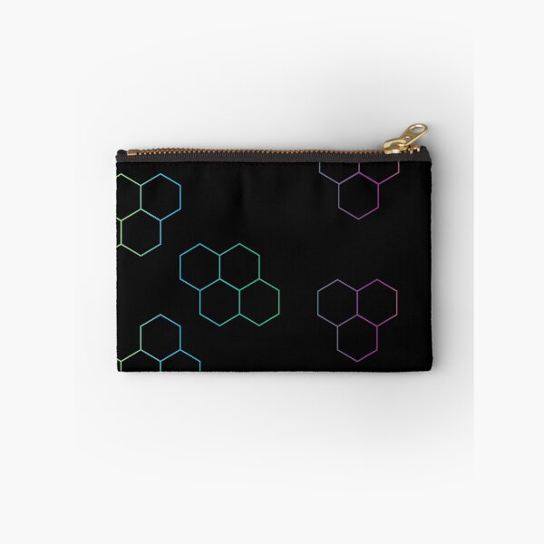 Item preview, Rainbow colored hexagons designed and sold by ReflectedCrafts.