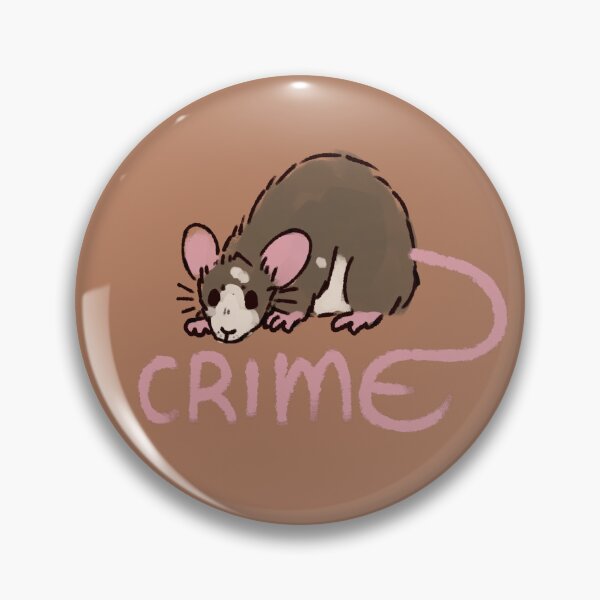 Item preview, White Spotted Agouti Pink Tail Crime Rat designed and sold by Maplebreeze.