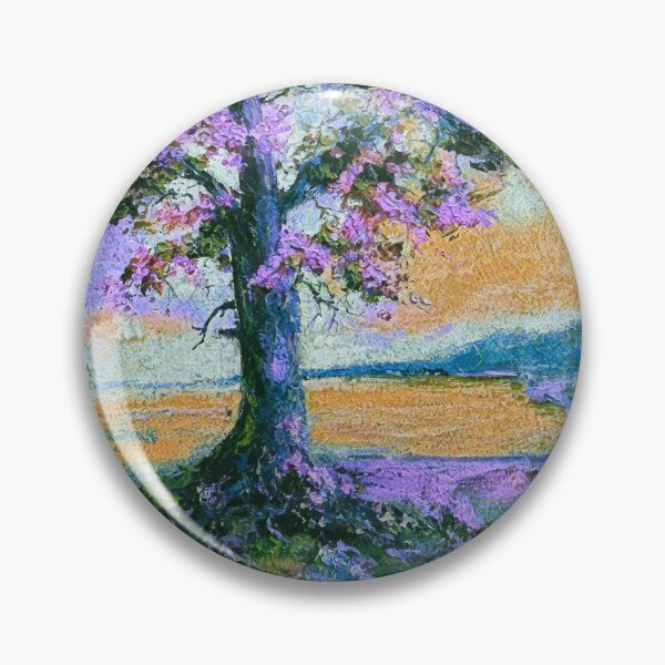 Item preview, Oil painting Landscape with mountains, Edited, #14 designed and sold by MariDaniArt.