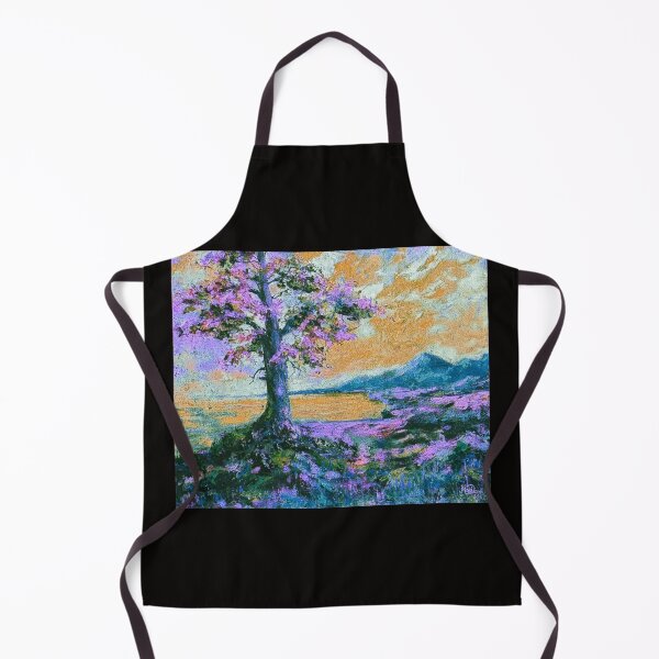 Item preview, Oil painting Landscape with mountains, Edited, #14 designed and sold by MariDaniArt.