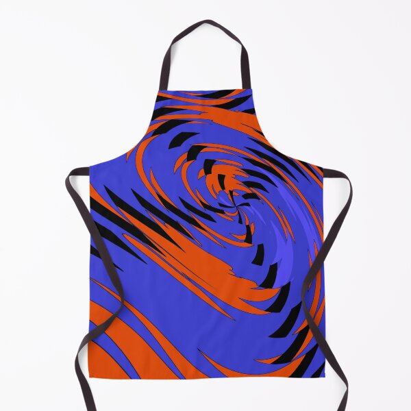 Item preview, Blue and Orange Fractal Glitch designed and sold by BigTexFunkadelic.