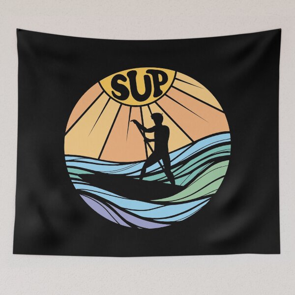 Item preview, SUP Stand up paddle board sunset designed and sold by Pau Baz.