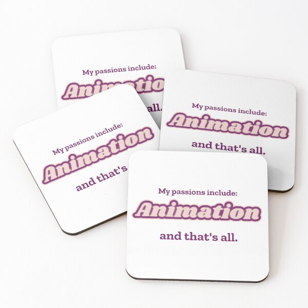 Item preview, Animation is my passion designed and sold by cooldesignsalot.