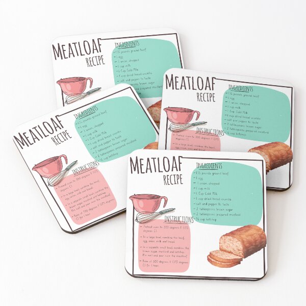 Item preview, Meatloaf recipe and ingredient food designed and sold by Qitchup.