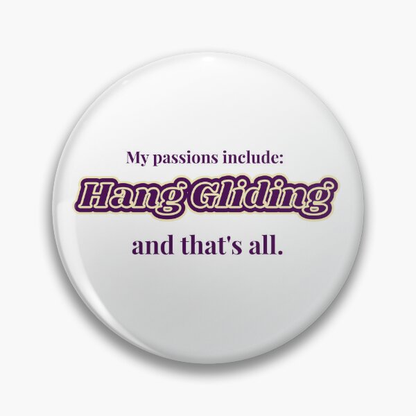 Item preview, Hang Gliding is my passion designed and sold by cooldesignsalot.