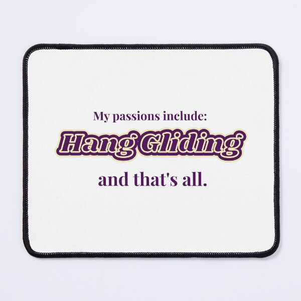 Item preview, Hang Gliding is my passion designed and sold by cooldesignsalot.