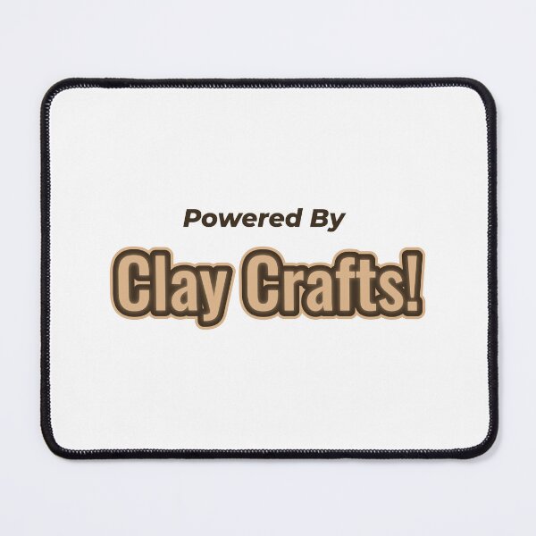 Item preview, Powered By Clay Crafts designed and sold by cooldesignsalot.