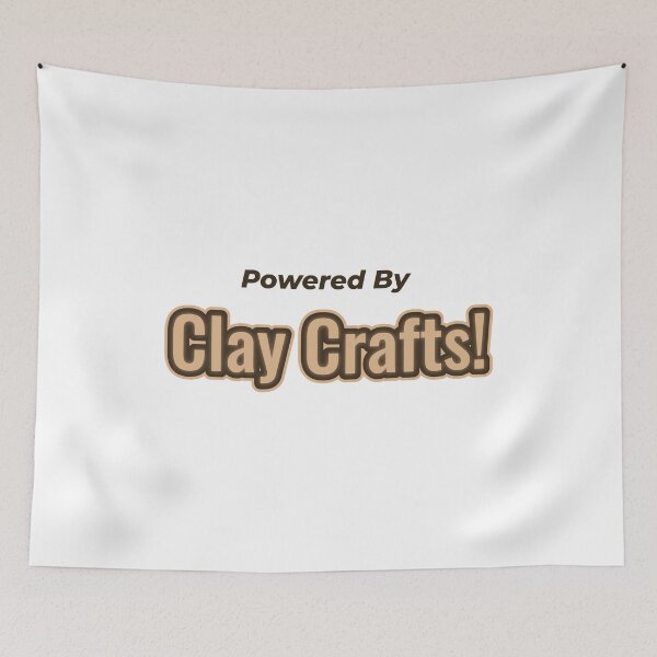 Item preview, Powered By Clay Crafts designed and sold by cooldesignsalot.