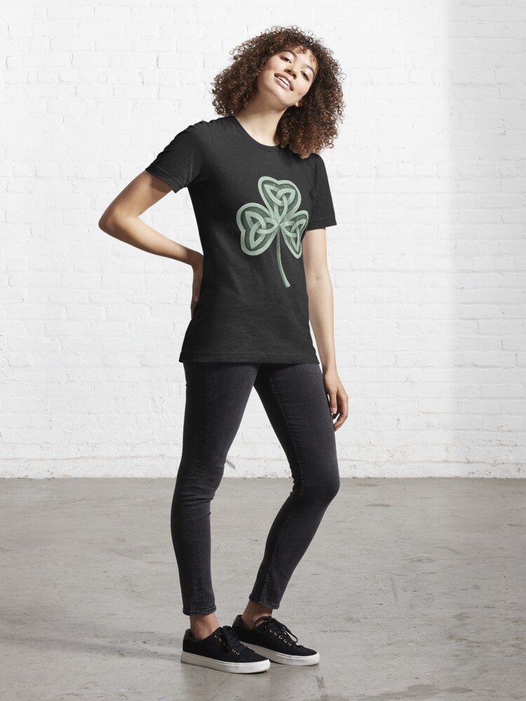 Celtic Shamrock Essential T-Shirt for Sale by Ketrinartistka