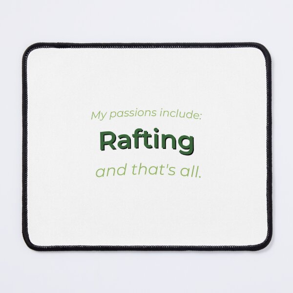 Item preview, Rafting is my passion designed and sold by cooldesignsalot.