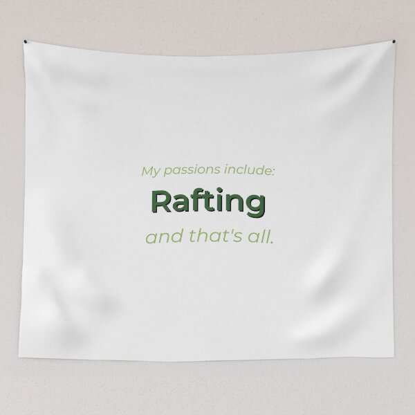 Item preview, Rafting is my passion designed and sold by cooldesignsalot.