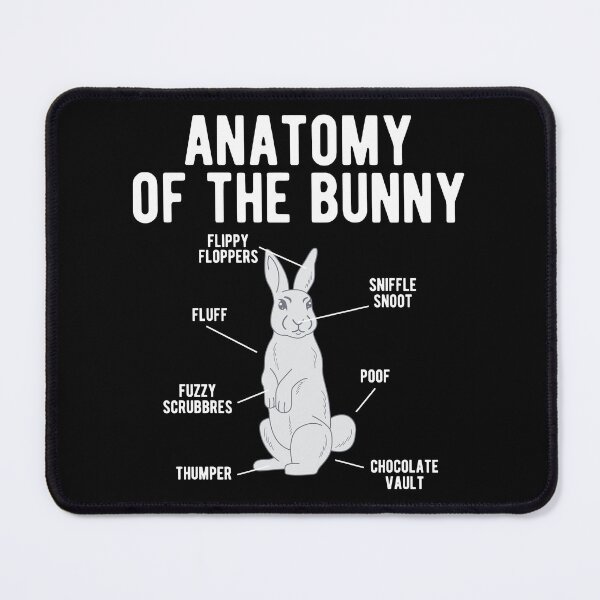 Item preview, Anatomy Bunny Rabbit Easter Sunday Holiday Gift designed and sold by haselshirt.