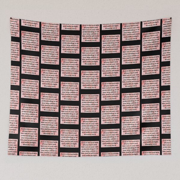 Item preview, Bible Verse Proverbs 3:5-6 designed and sold by Prayingwarrior.